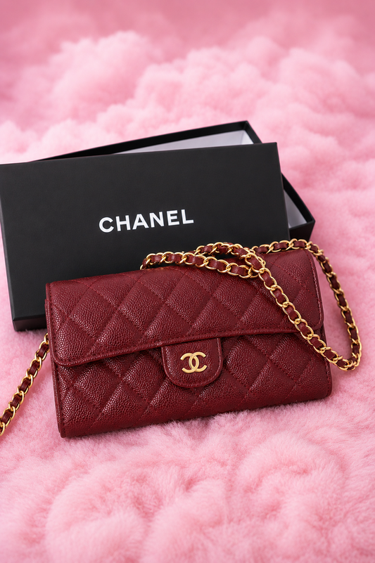 CHANEL BAG BORDEAUX